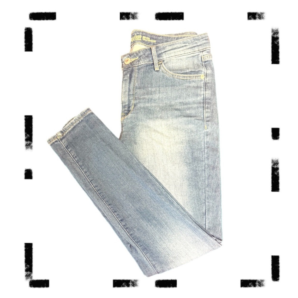 Old Navy Rock Star Mid-Rise Light Blue Women's Skinny Jeans